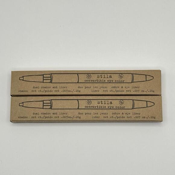 2x Stila Convertible Eye Color Dual Shadow and Liner LILAC, New in Box - Picture 1 of 4